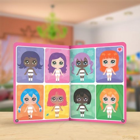 Dress Up Fashion Dolls Snack Planet - Sophie Collingwood [KSIĄŻKA]