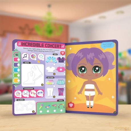 Dress Up Fashion Dolls Style City - Sophie Collingwood [KSIĄŻKA]