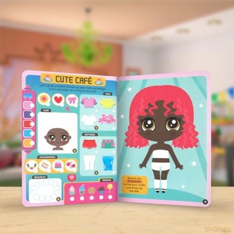 Dress Up Fashion Dolls Style City - Sophie Collingwood [KSIĄŻKA]