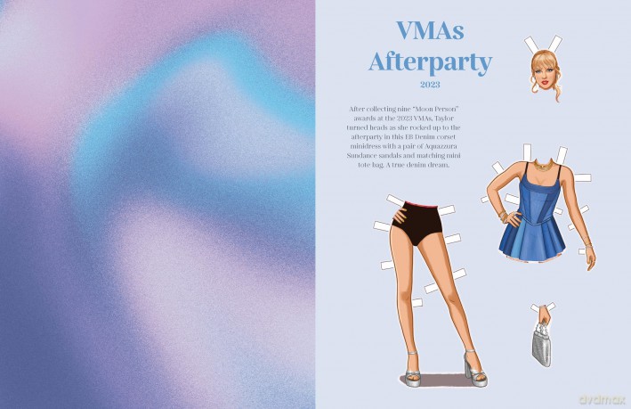 Dress Up Taylor: A New Era: A Taylor Swift paper doll book featuring more of her iconic looks - Julia Murray [KSIĄŻKA]