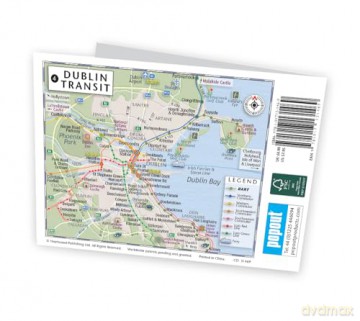 Dublin PopOut Map - PopOut Maps [KSIĄŻKA]