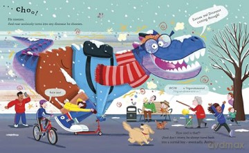 Dylan the Dino Boy Saves Christmas: A brilliantly funny festive adventure - Andy Day [KSIĄŻKA]