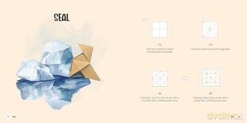 Easy Origami Animals: 400 pages ready to fold with 10 step-by-step tutorials: 3 - Guillaume Denis [KSIĄŻKA]