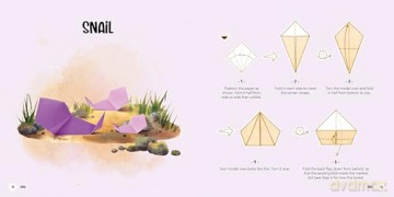 Easy Origami Animals: 400 pages ready to fold with 10 step-by-step tutorials: 3 - Guillaume Denis [KSIĄŻKA]