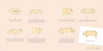 Easy Origami Animals: 400 pages ready to fold with 10 step-by-step tutorials: 3 - Guillaume Denis [KSIĄŻKA]