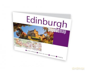 Edinburgh PopOut Map - PopOut Maps [KSIĄŻKA]