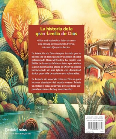 El colorido reino de Dios, historias de la Biblia: La Historia de la Gran Familia de Dios - Esau McCaulley [KSIĄŻKA]