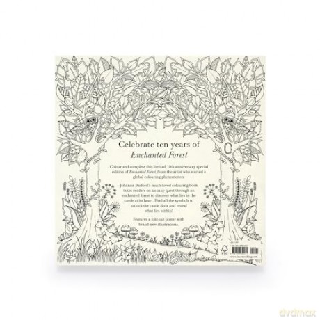 Enchanted Forest: 10th Anniversary Limited Special Edition - Johanna Basford [KSIĄŻKA]