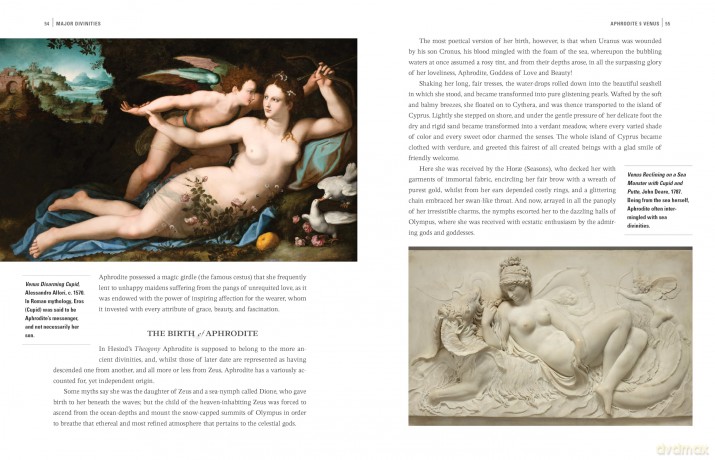 Encyclopedia of Mythology: A Collection of Greek and Roman Heroes, Gods, and Monsters with Collectible Ephemera - Includes 16 beautifully designed pieces of mythology ephemera - Editors of Chartwell Books [KSIĄŻKA]