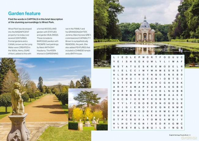 English Heritage Puzzle Book [KSIĄŻKA]