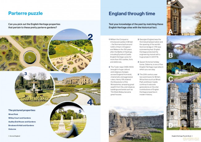 English Heritage Puzzle Book [KSIĄŻKA]