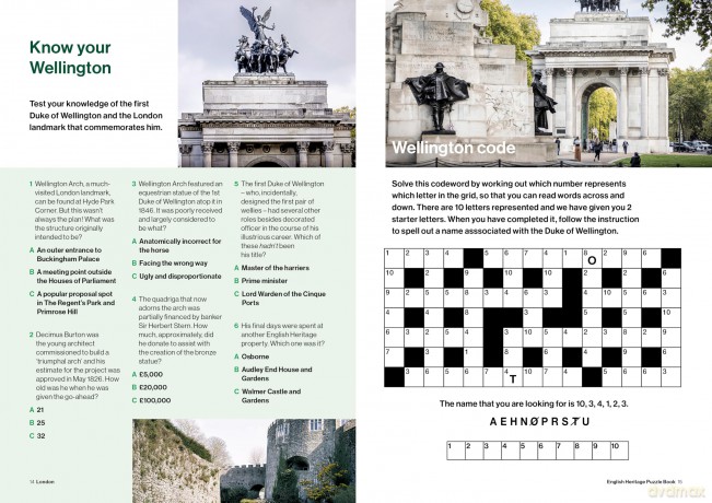 English Heritage Puzzle Book [KSIĄŻKA]