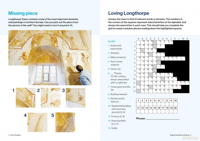 English Heritage Puzzle Book [KSIĄŻKA]