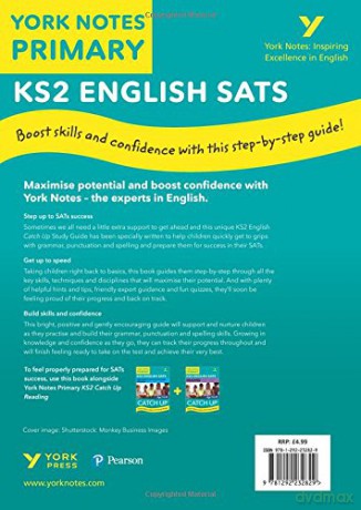 English SATs Catch Up Grammar, Punctuation and Spelling: York Notes for KS2: catch up, revise and be ready for 2022 exams - Rebecca Adlard [KSIĄŻKA]