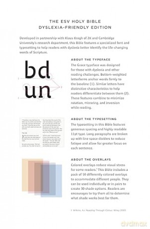 ESV Holy Bible: Dyslexia-Friendly Edition - ESV [KSIĄŻKA]