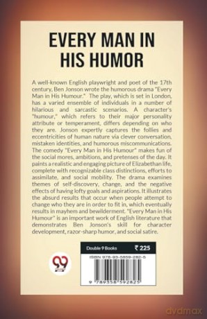 Every Man in His Humor - Ben Jonson [KSIĄŻKA]