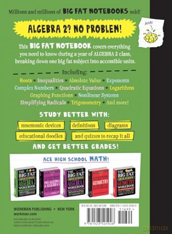 Everything You Need to Ace Algebra 2 in One Big Fat Notebook [KSIĄŻKA]