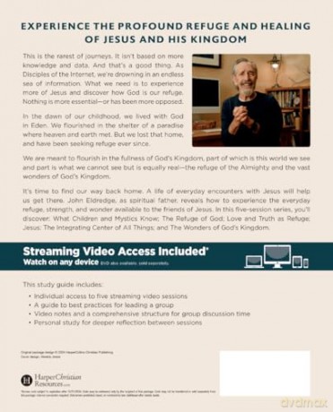 Experience Jesus. Really Bible Study Guide plus Streaming Video: Finding Refuge, Strength, and Wonder through Everyday Encounters with God - John Eldredge [KSIĄŻKA]