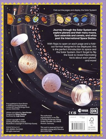 Explore the Solar System: A Fold-Out, Lift-the-Flap Book - DK [KSIĄŻKA]