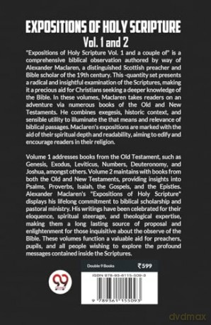 Expositions Of Holy Scripture Vol. 1 And 2 - MacLaren Alexander [KSIĄŻKA]