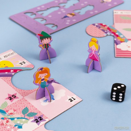 Fairy Tales Board Game Set - Includes 2 Games and Activity Book [KSIĄŻKA]
