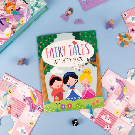 Fairy Tales Board Game Set - Includes 2 Games and Activity Book [KSIĄŻKA]