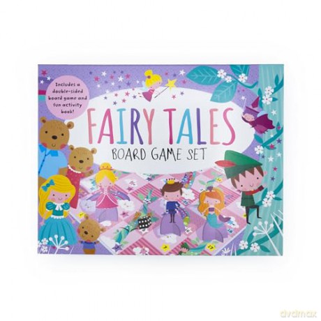 Fairy Tales Board Game Set - Includes 2 Games and Activity Book [KSIĄŻKA]