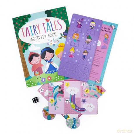 Fairy Tales Board Game Set - Includes 2 Games and Activity Book [KSIĄŻKA]