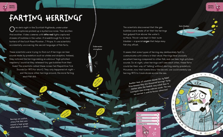 Farting Fish: and 49 other weird and wonderful scientific discoveries - Alice Harman [KSIĄŻKA]