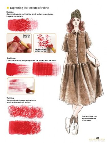 Fashion Illustration Techniques: A Beginner's Guide for Fashion Designers and Illustrators [with over 1400 illustrations] - Hiroko Fukuchi [KSIĄŻKA]