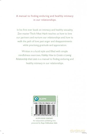 Fidelity: How To Create A Loving Relationship That Lasts - Thich Nhat Hanh [KSIĄŻKA]