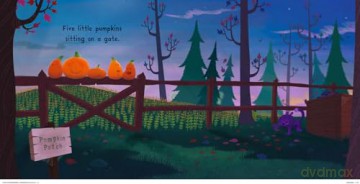 Five Little Pumpkins: A fun rhyming picture book for kids - the perfect gift for Halloween 2025! - Ben Mantle [KSIĄŻKA]