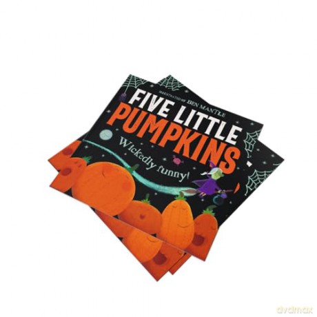 Five Little Pumpkins: A fun rhyming picture book for kids - the perfect gift for Halloween 2025! - Ben Mantle [KSIĄŻKA]