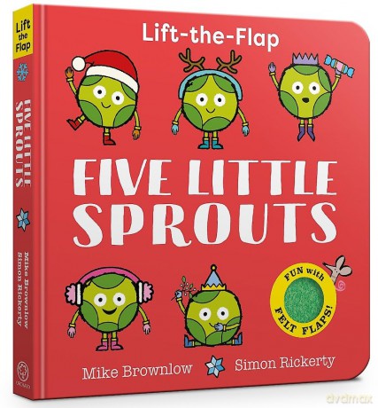 Five Little Sprouts: Lift-the-Flap - Mike Brownlow [KSIĄŻKA]