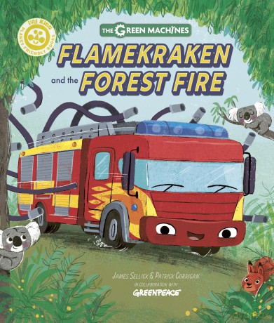 Flamekraken and the Forest Fire - James Sellick [KSIĄŻKA]