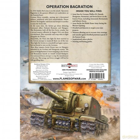 Flames of War - Operation Bagration: Forces on the Eastern Front, 1944 [KSIĄŻKA]
