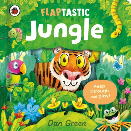 Flaptastic Jungle: Peep through and play! - Dan Green [KSIĄŻKA]