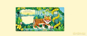 Flaptastic Jungle: Peep through and play! - Dan Green [KSIĄŻKA]