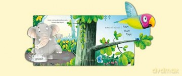 Flaptastic Jungle: Peep through and play! - Dan Green [KSIĄŻKA]