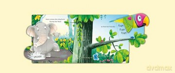 Flaptastic Jungle: Peep through and play! - Dan Green [KSIĄŻKA]