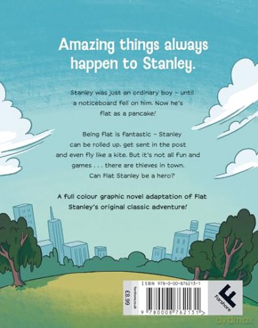 Flat Stanley: The Graphic Novel: His Original Adventure!: The original and classic family adventure, now in a full colour graphic novel format new for 2025! - Jeff Brown [KSIĄŻKA]