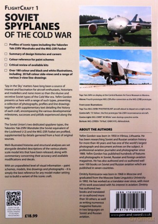 Flight Craft 1: Soviet Spyplanes of the Cold War: 01 - Gordon Yefim [KSIĄŻKA]