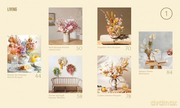 Flora Nouveaux: Not Your Grandma's Dried Flowers - Carla Wingett [KSIĄŻKA]