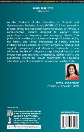 FOGSI EEBR 2025: Ethical Evidence-Based Recommendations: Fibroids - Sunita Tandulwadkar [KSIĄŻKA]