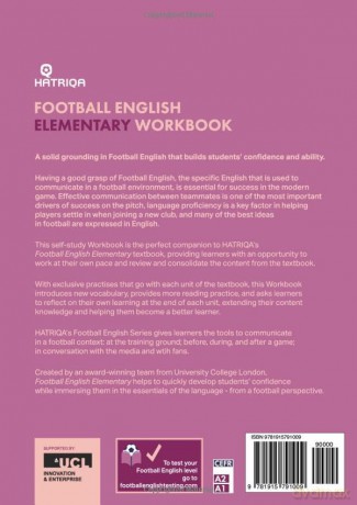 Football English Elementary Self-Study Workbook: Learn English for Football, Beginner Level Workbook: 2 - Peter Clements [KSIĄŻKA]