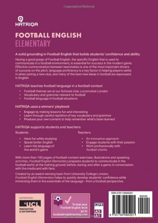 Football English Elementary: Learn English For Football, Beginner Level Textbook: 1 - Mark Bailey [KSIĄŻKA]
