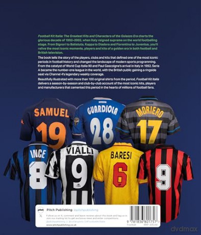 Football Kit Italia: The Greatest Kits and Characters of the Golazzo Era - John Blair [KSIĄŻKA]