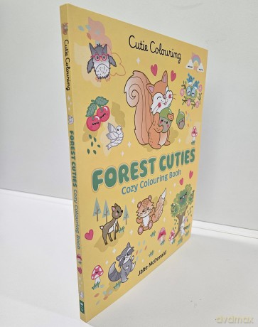 Forest Cuties Colouring Book: The Relaxing Colouring Book Full of Adorable Forest Animal Characters - Scholastic [KSIĄŻKA]