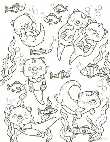 Forest Cuties Colouring Book: The Relaxing Colouring Book Full of Adorable Forest Animal Characters - Scholastic [KSIĄŻKA]