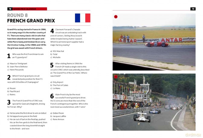 Formula One Quiz Book: 75th Anniversary edition - Ewan McKenzie [KSIĄŻKA]